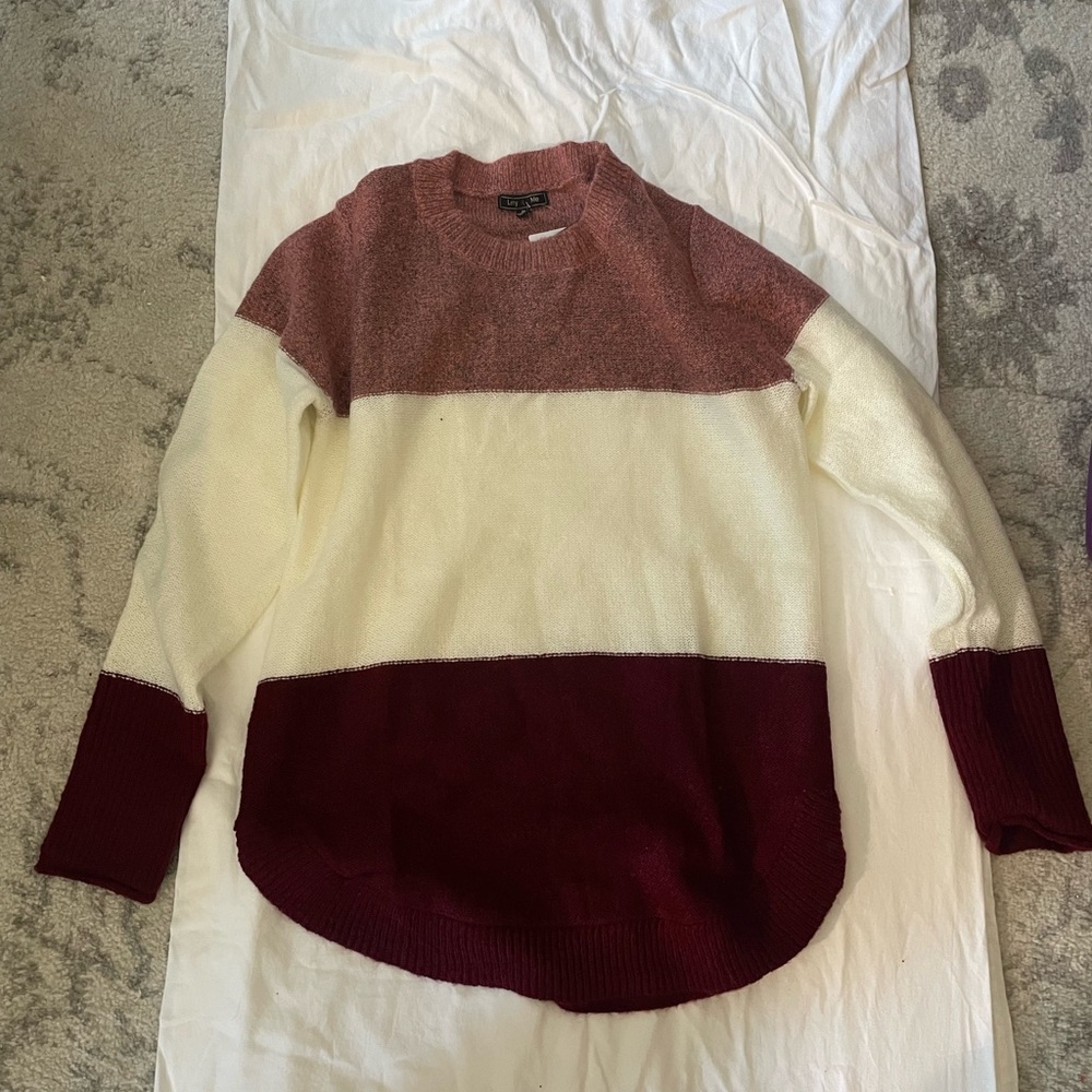 Colorblock Sweater